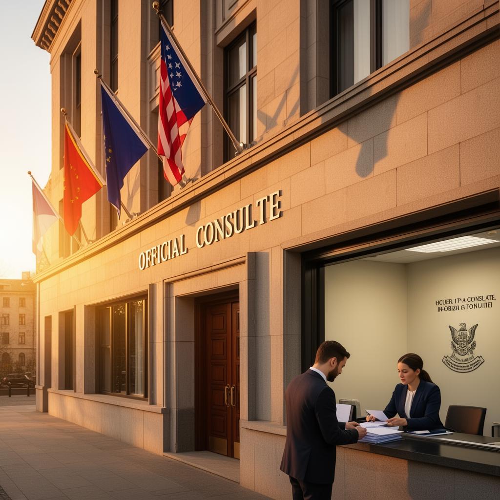 Consulate Application Window VISA STRATEGY | Assessoria Especializada em Vistos Europeus